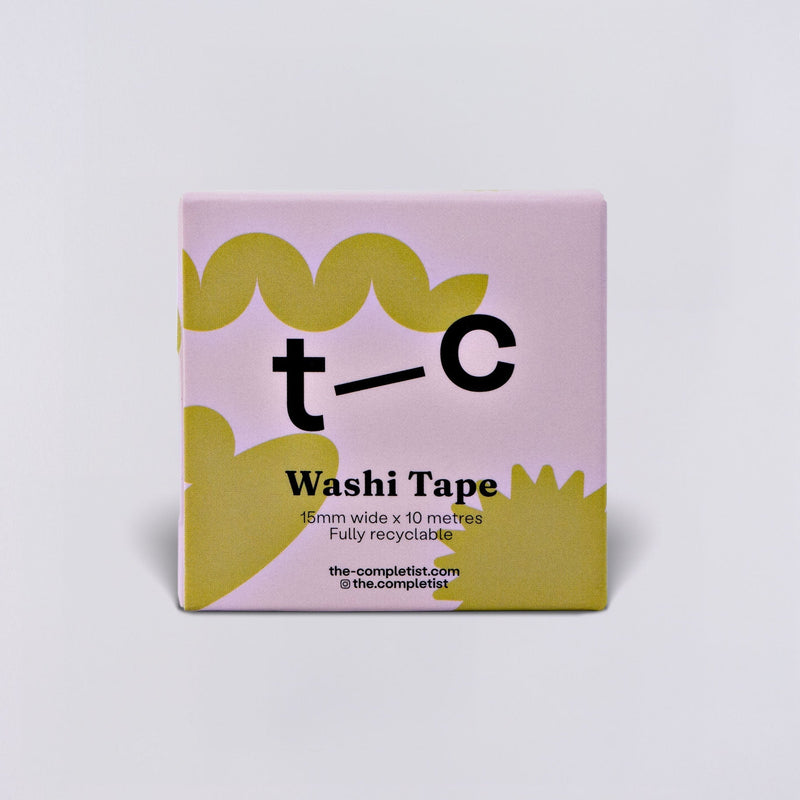 The Completist August Washi Tape