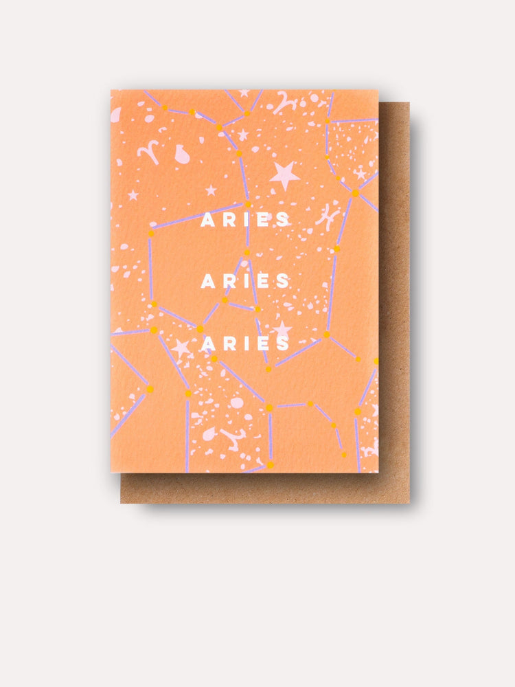 The Completist Cosmic Aries Astro Card