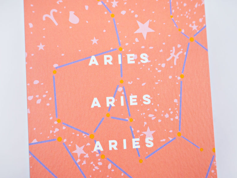 The Completist Cosmic Aries Astro Card