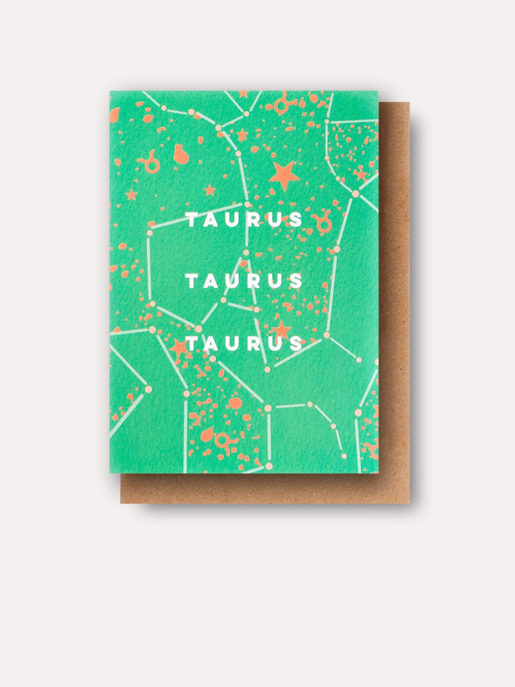 The Completist Cosmic Taurus Astro Card