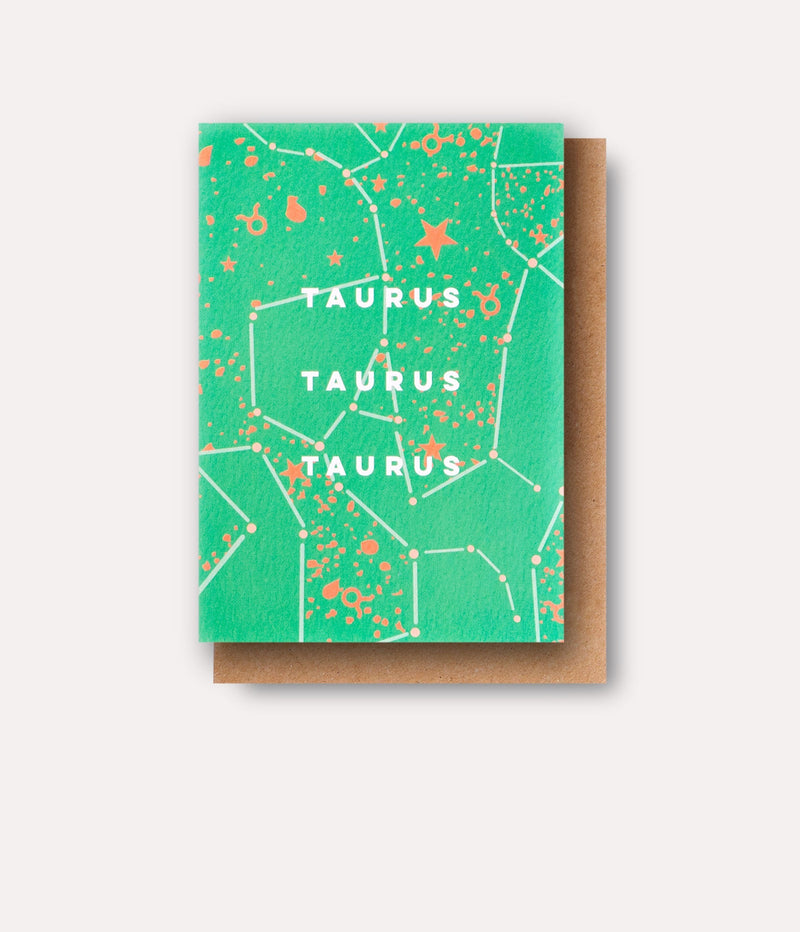 The Completist Cosmic Taurus Astro Card