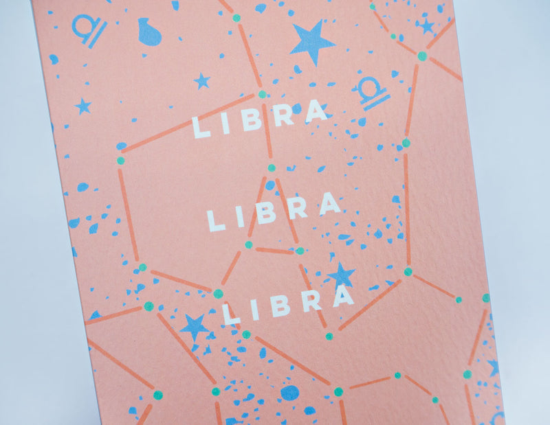 The Completist Cosmic Libra Astro Card