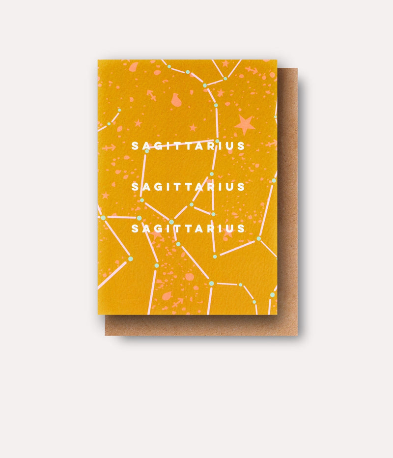 The Completist Cosmic Sagittarius Astro Card