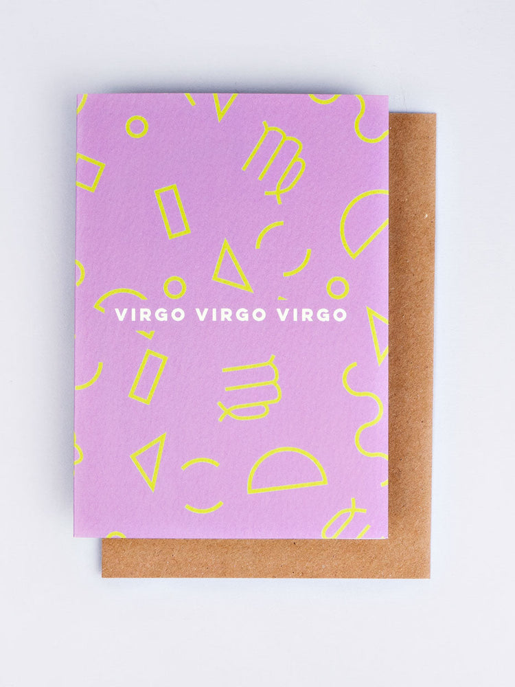 The Completist Memphis Virgo Astro Card