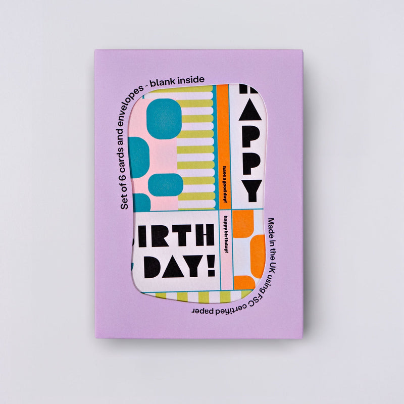 The Completist Hinoki Birthday Card Set