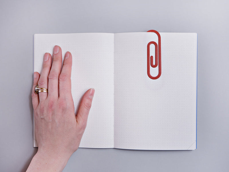 The Completist Paperclip 3D Printed Bookmark