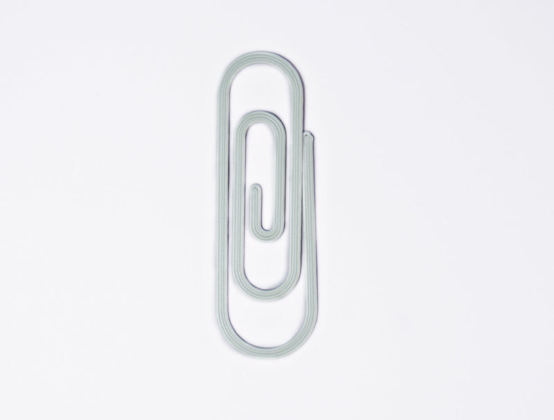 The Completist Paperclip 3D Printed Bookmark