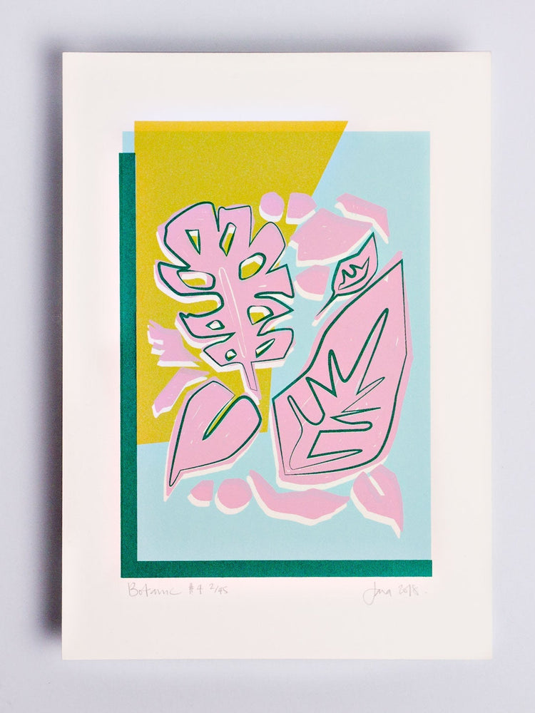 The Completist Botanic #4 Limited Edition Screen Print