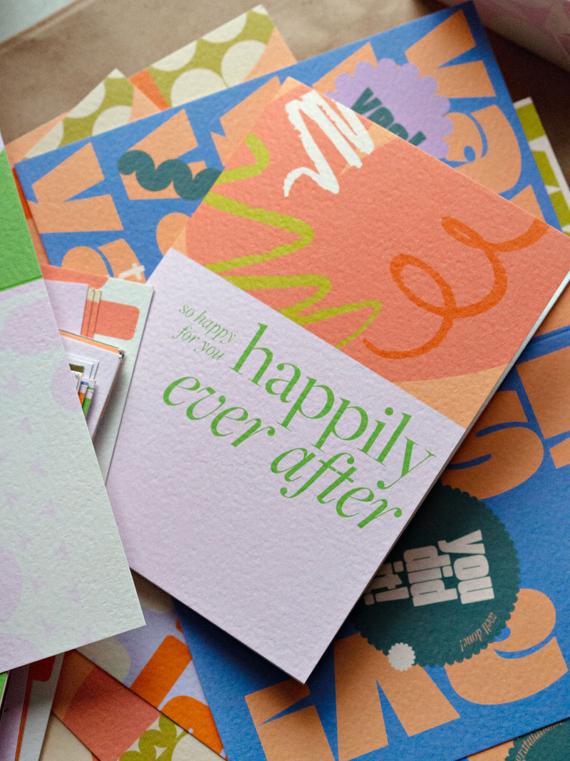 Contour Happily Ever After Card