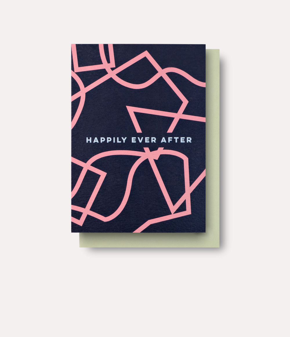 Happily Ever After Shapes Card