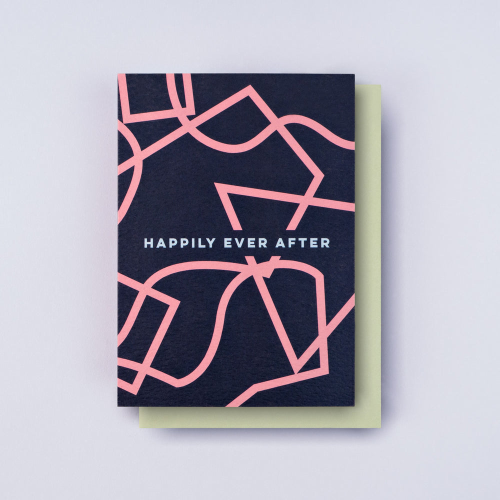 Happily Ever After Shapes Card