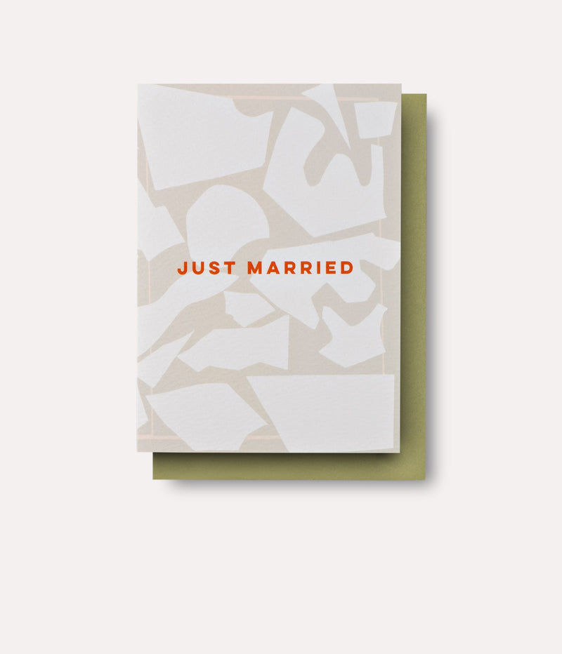 The Completist Just Married Card