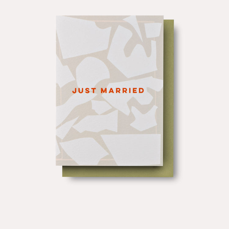 Just Married Card