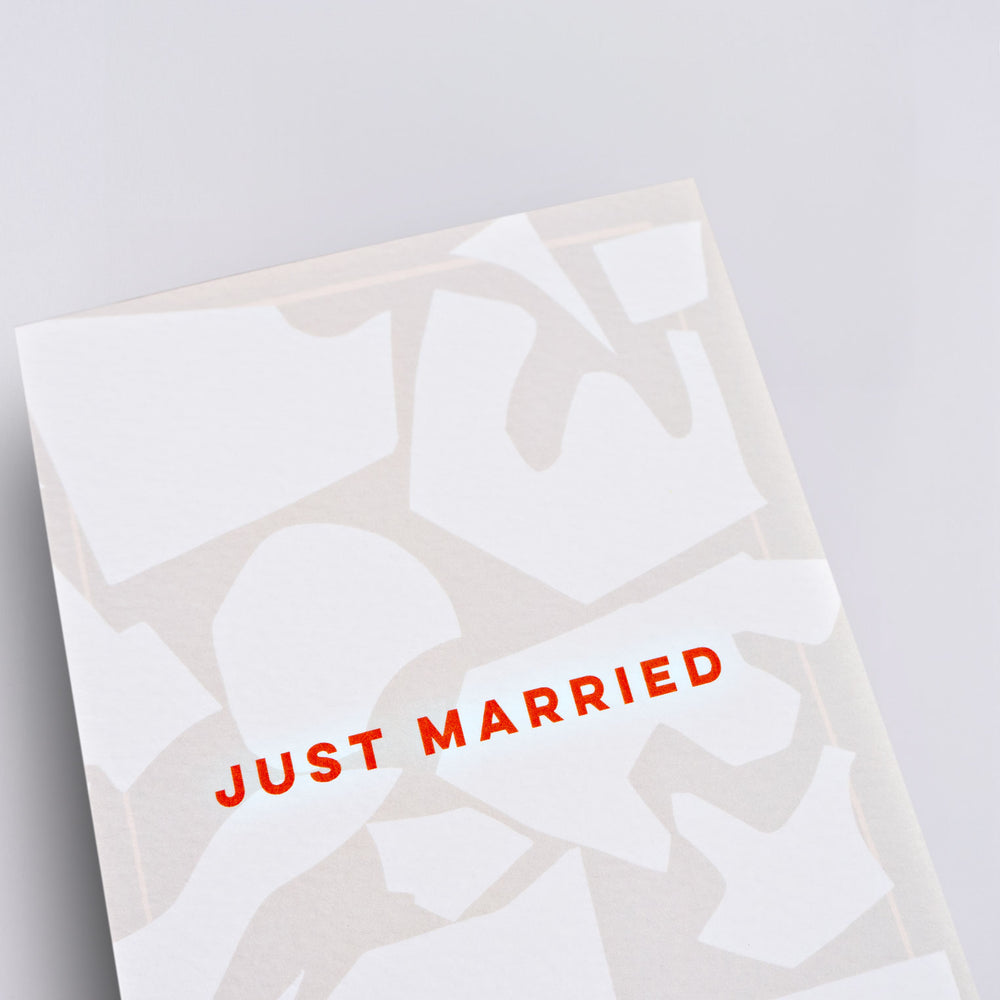 Just Married Card