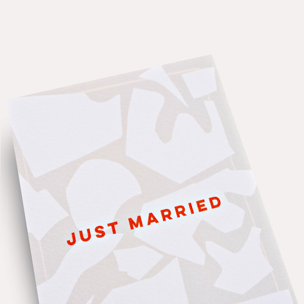 Just Married Card