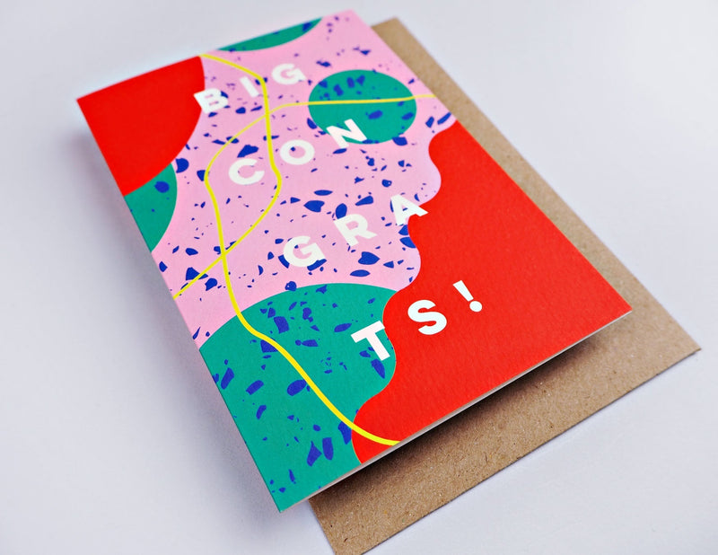 The Completist Brooklyn Congrats Card