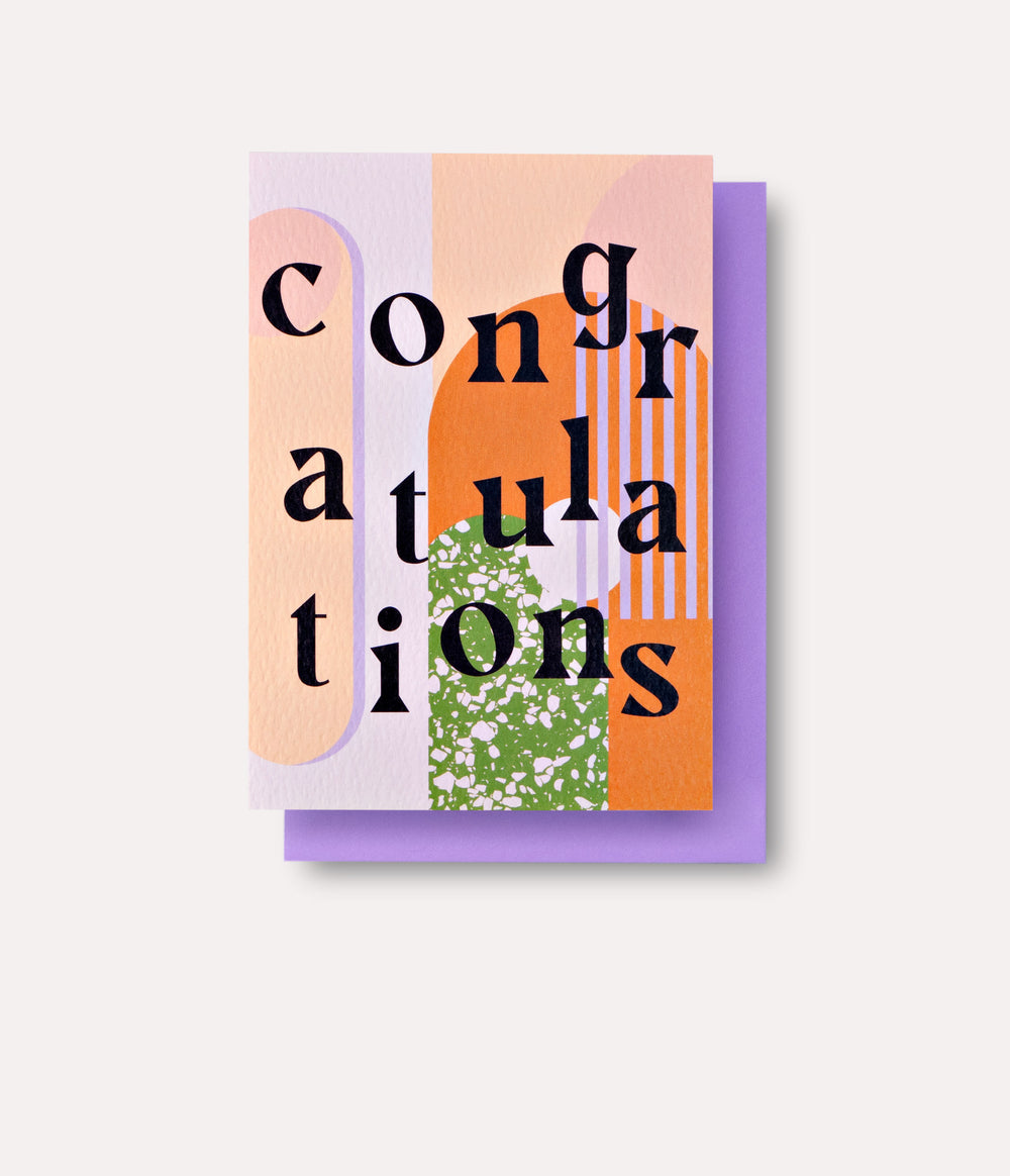 Vertigo Congratulations Card