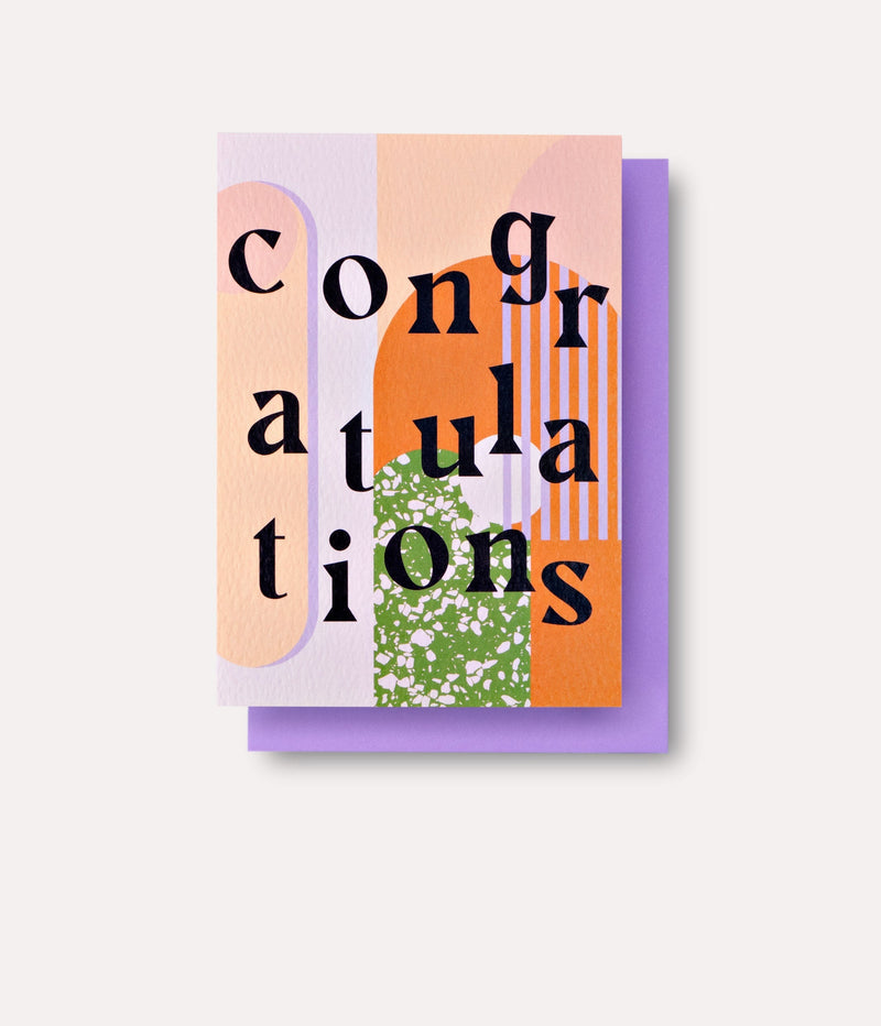 The Completist Vertigo Congratulations Card