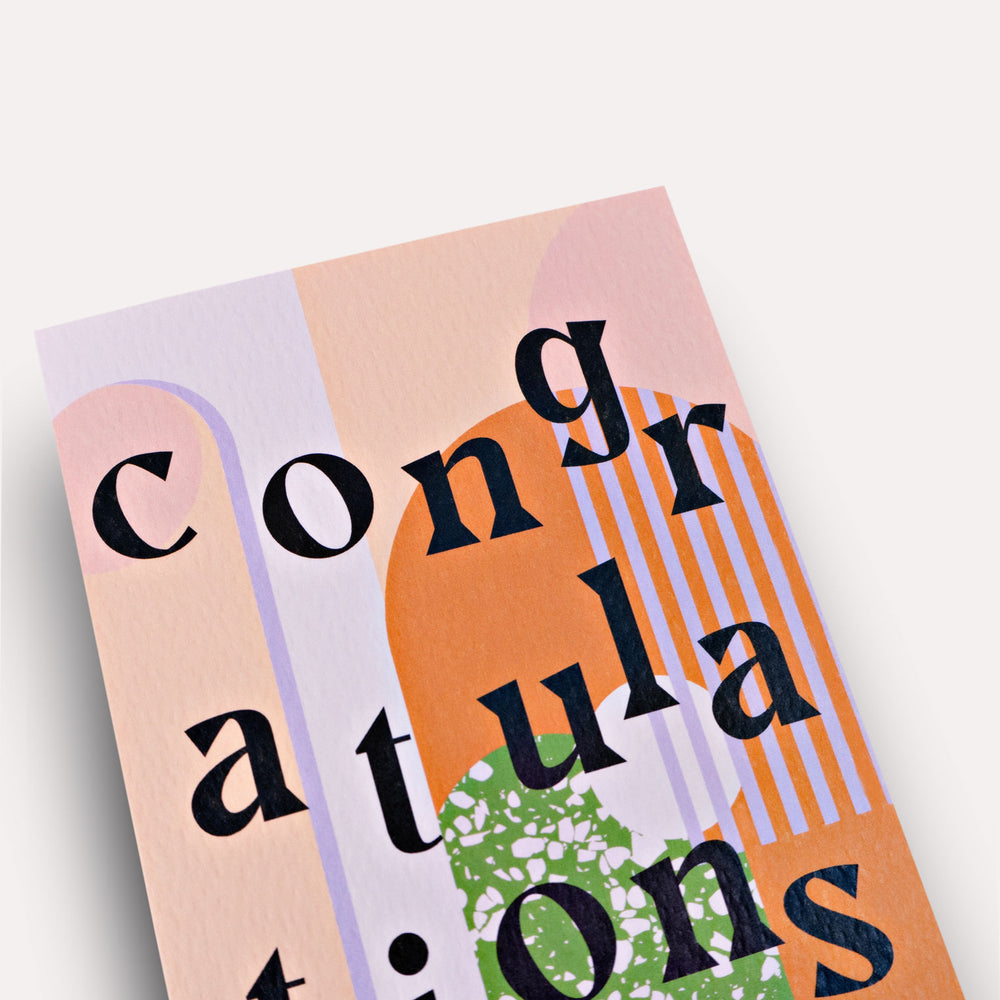 Vertigo Congratulations Card