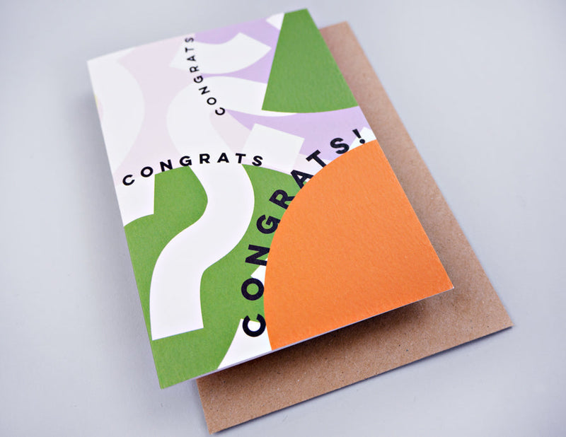 The Completist Melbourne Congrats Card