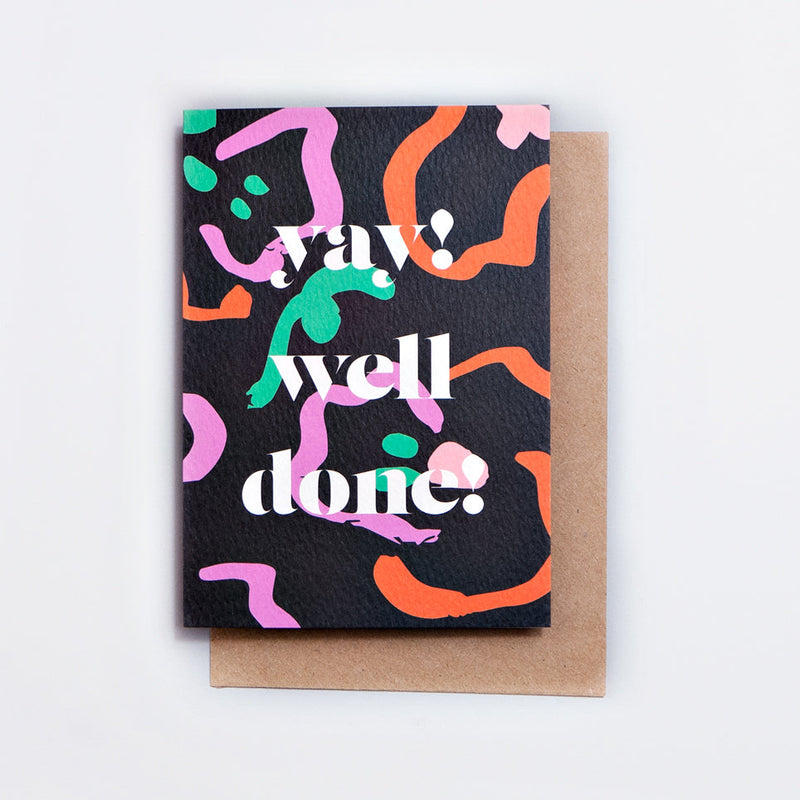 The Completist Ghost Flower Well Done Card