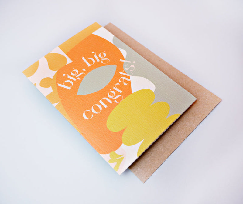 The Completist Palm Springs Congrats Card