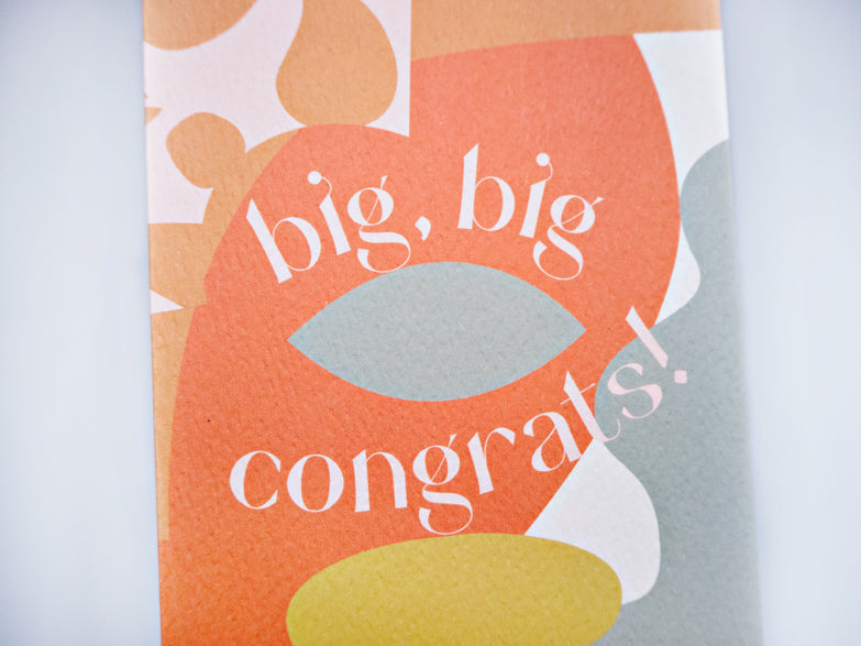 The Completist Palm Springs Congrats Card