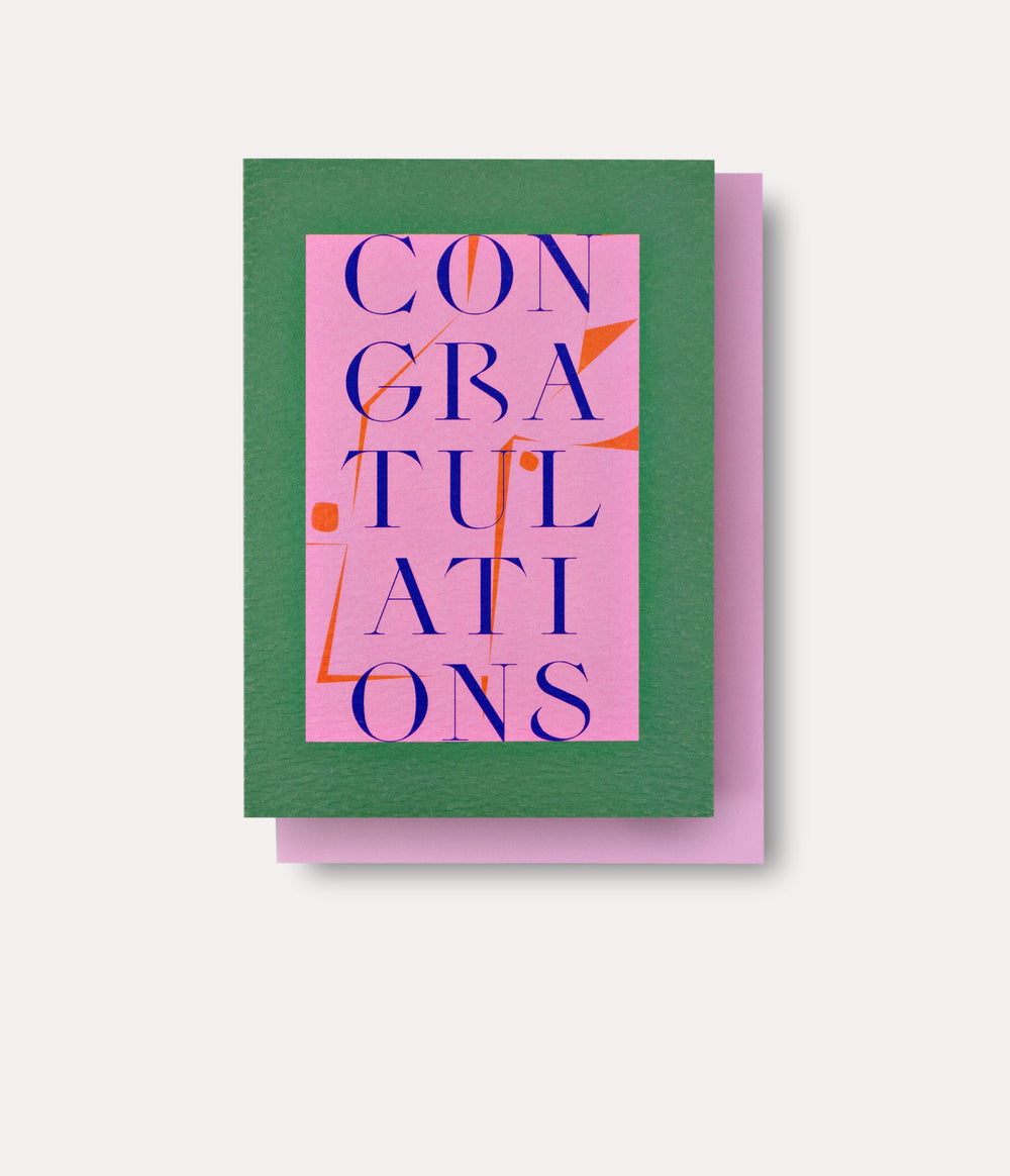 Athens Congratulations Card