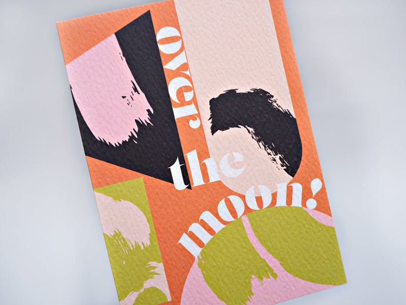 The Completist Bowery Over the Moon Card