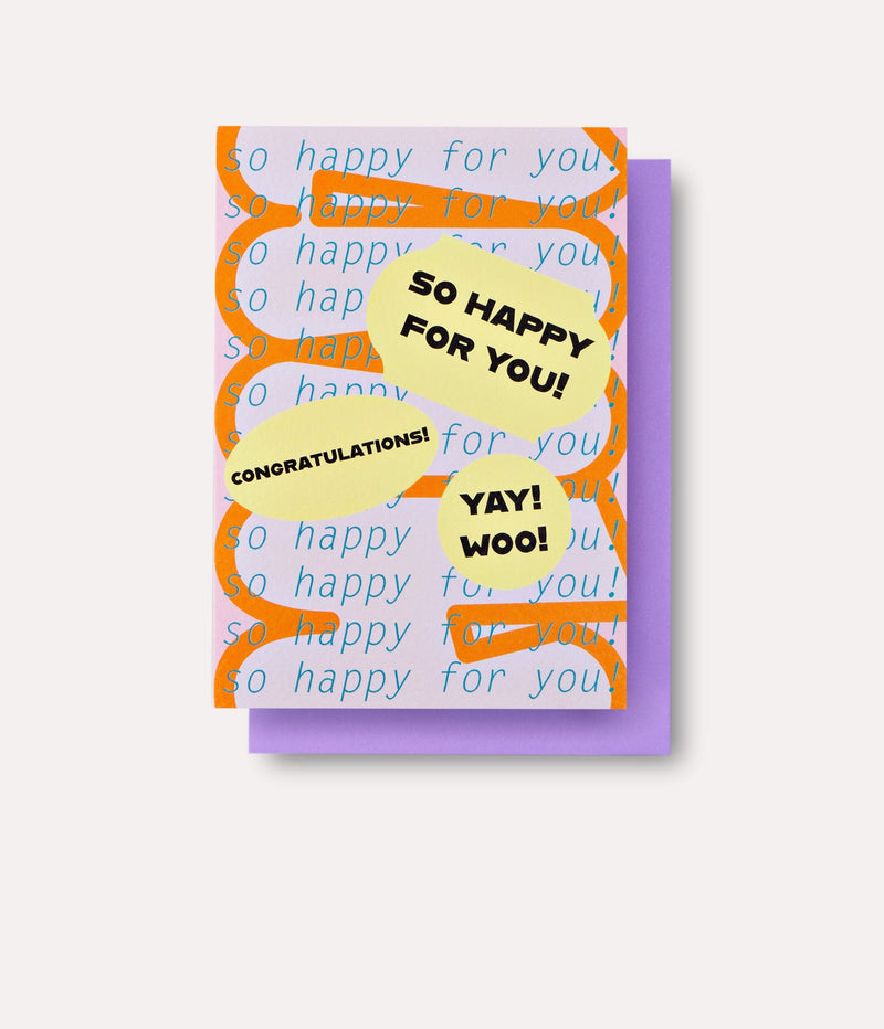 The Completist Happy For You Card