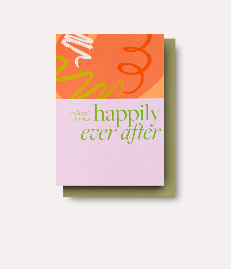 Contour Happily Ever After Card