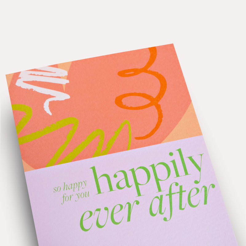 Contour Happily Ever After Card