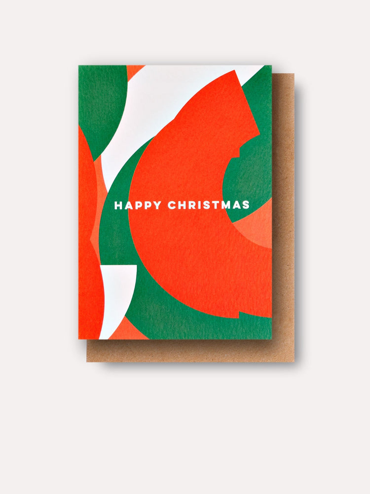 The Completist Christmas Circles Card