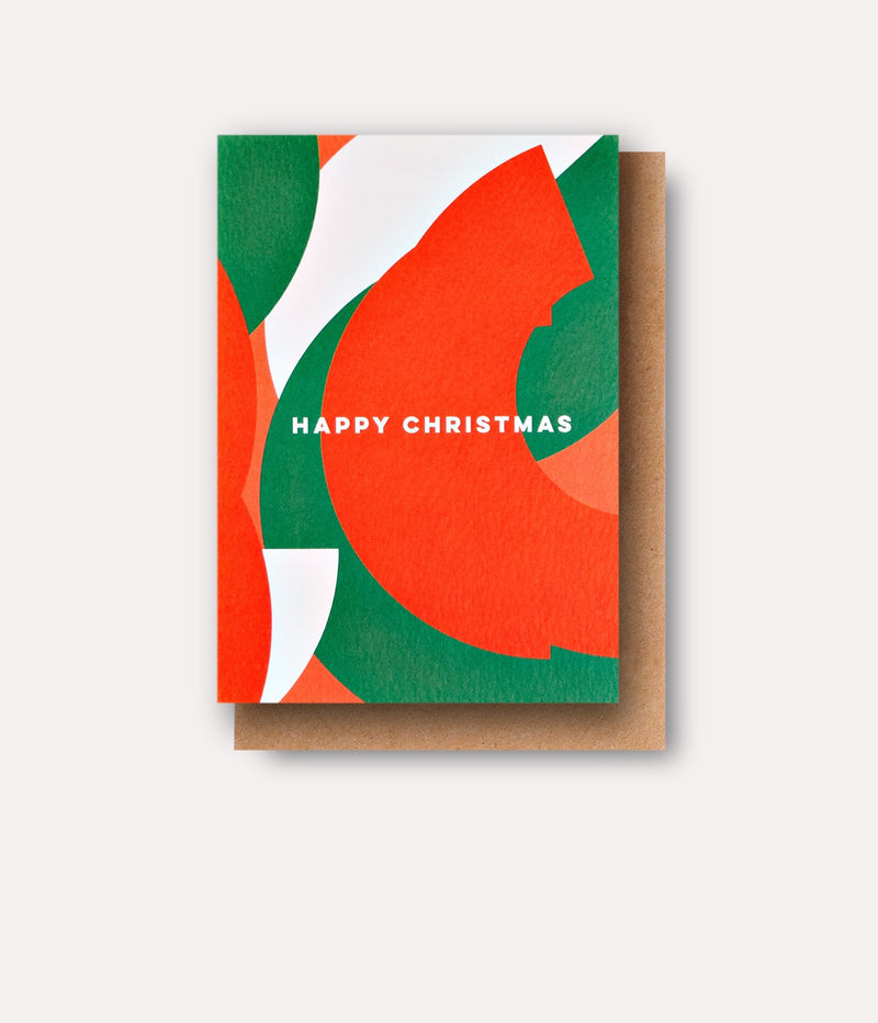 The Completist Christmas Circles Card