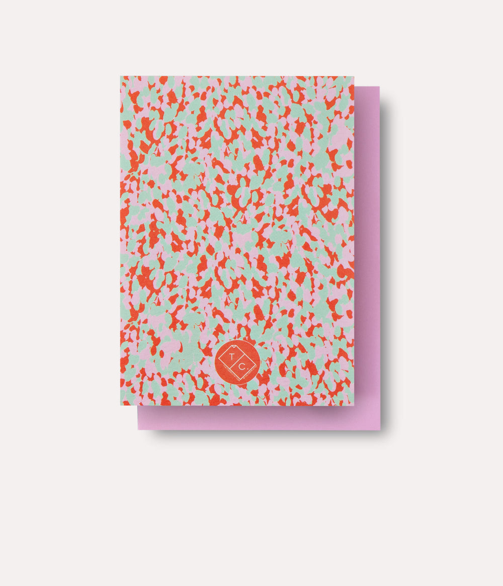 Christmas Pastel Confetti Card