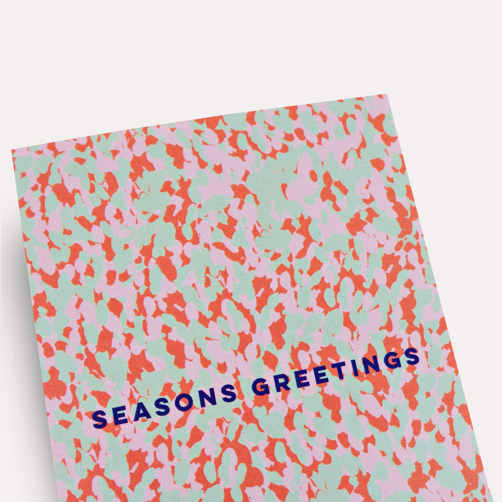 Christmas Pastel Confetti Card