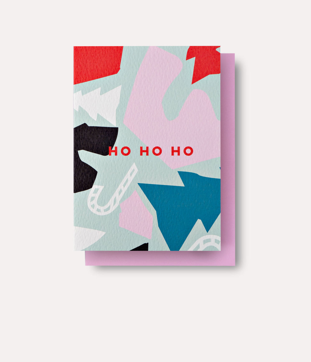 Christmas Cut Out Shapes Card