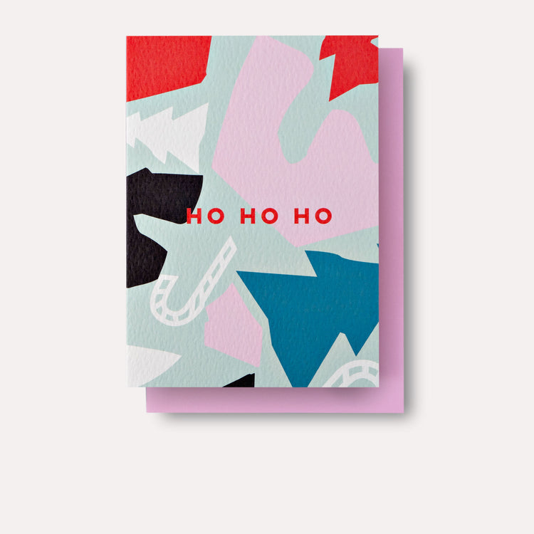 Christmas Cut Out Shapes Card