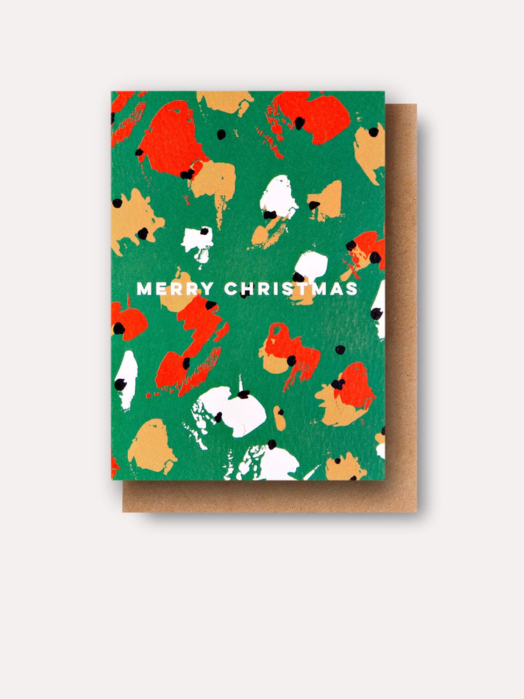 The Completist Spot Palette Christmas Card