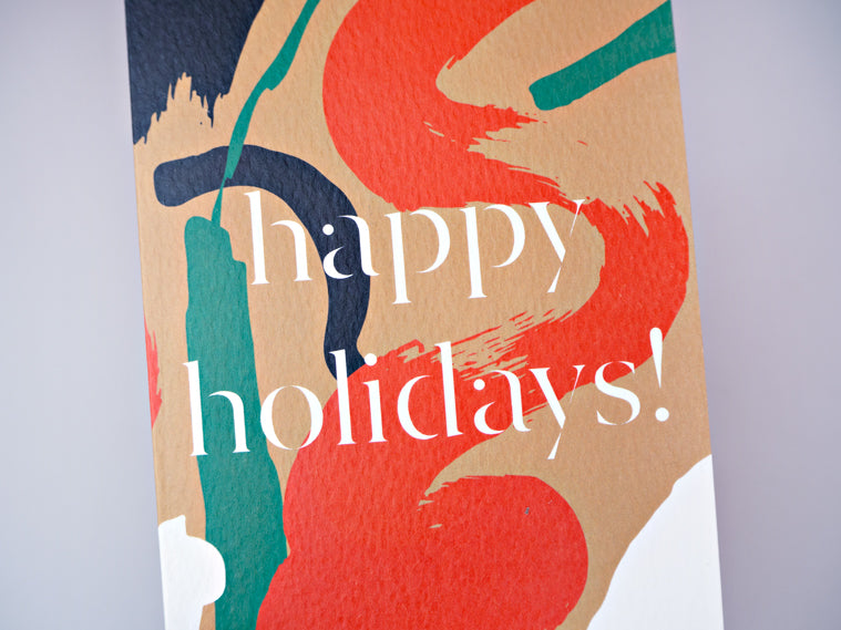 The Completist Orchard Holidays Card