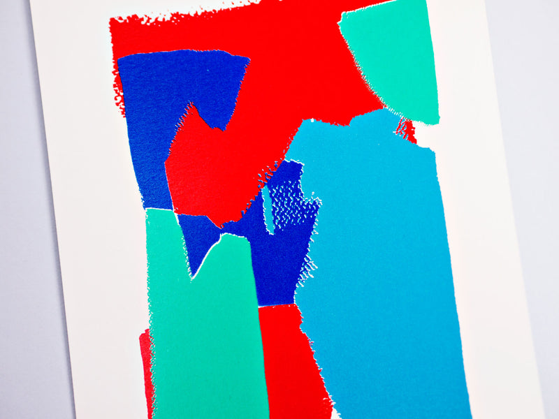 The Completist Colour Block #2 Limited Edition Screen Print