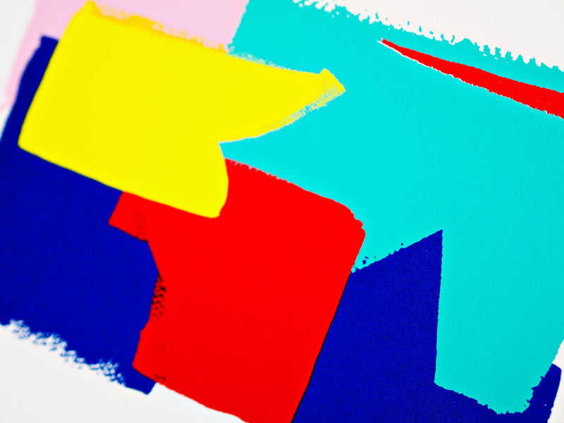 The Completist Colour Block #4 Limited Edition Screen Print