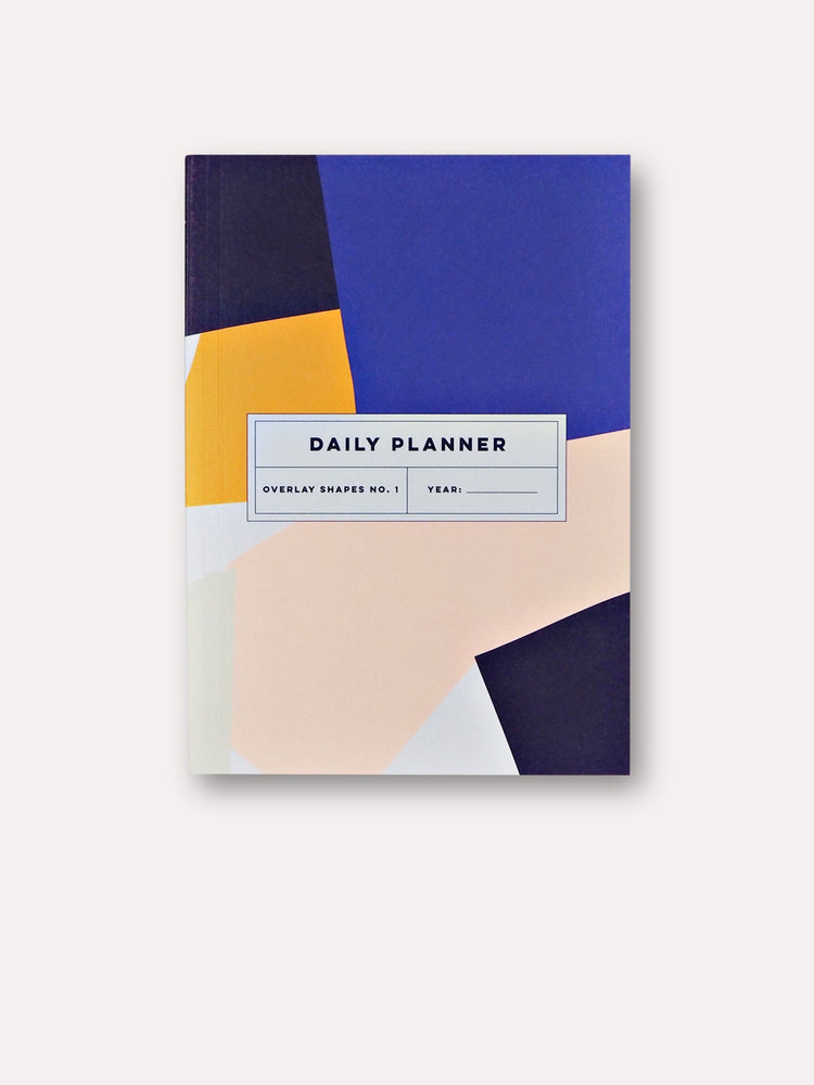 The Completist Overlay Shapes Undated Daily Planner Book