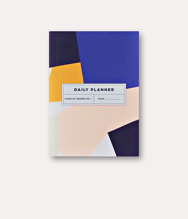 The Completist Overlay Shapes Undated Daily Planner Book