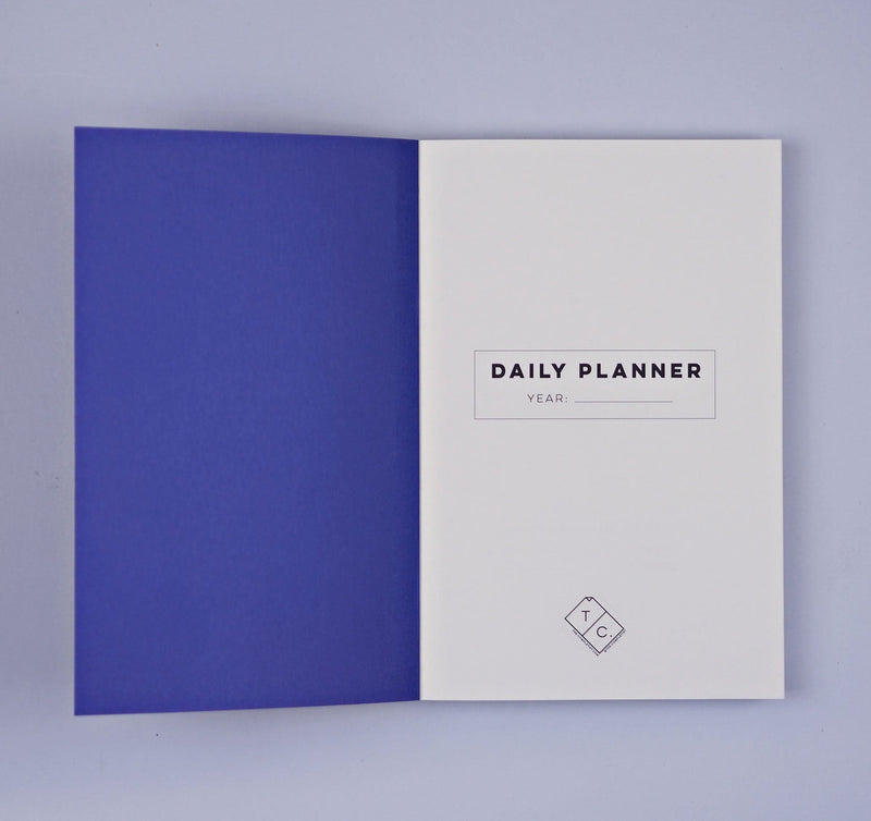 The Completist Overlay Shapes Undated Daily Planner Book