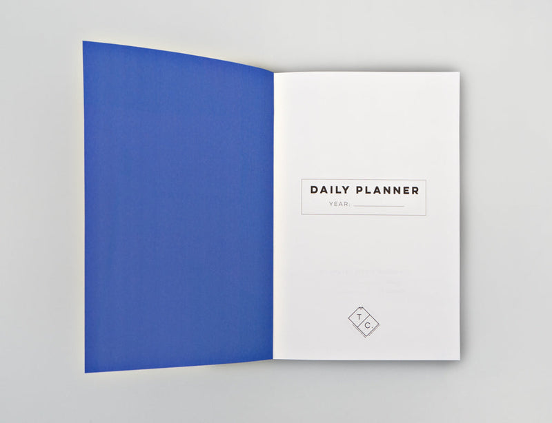 The Completist Athens Undated Daily Planner Book