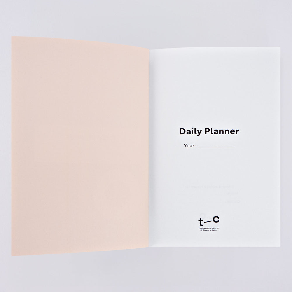 Hildy Undated Daily Planner Book