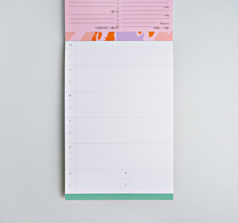 The Completist Palette Knife Daily Organiser Pad