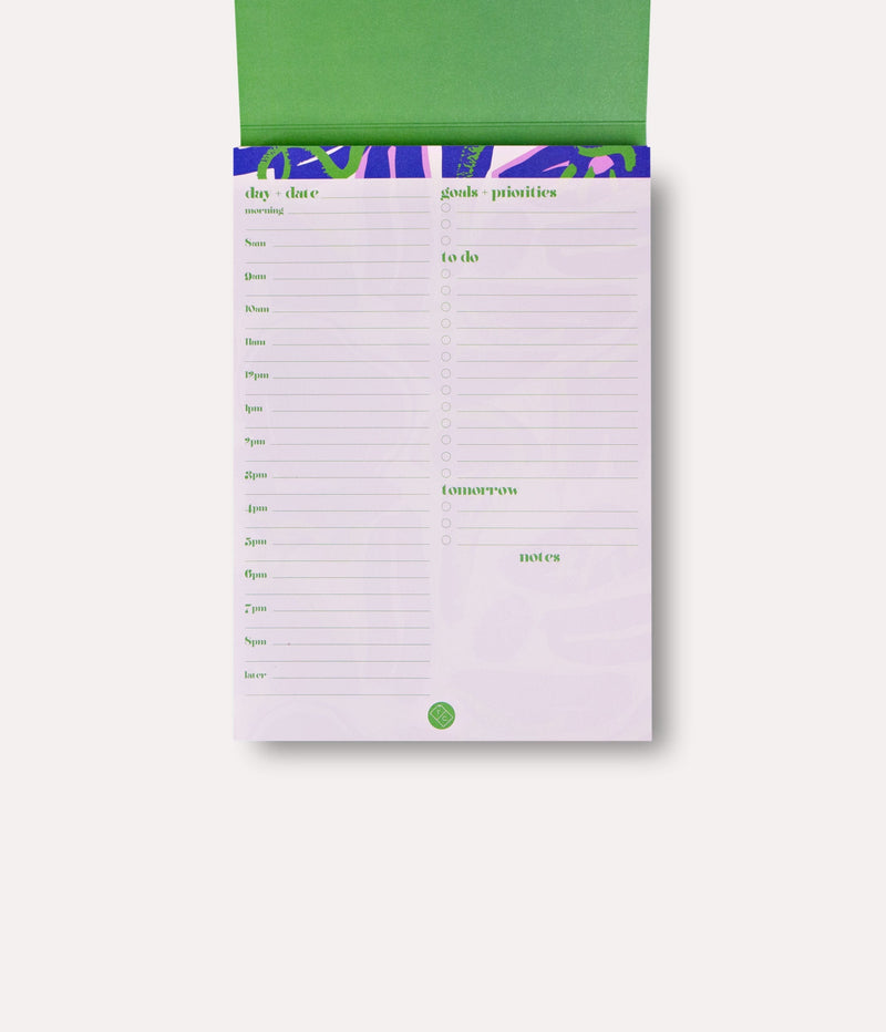 The Completist Capri Daily Organiser Pad