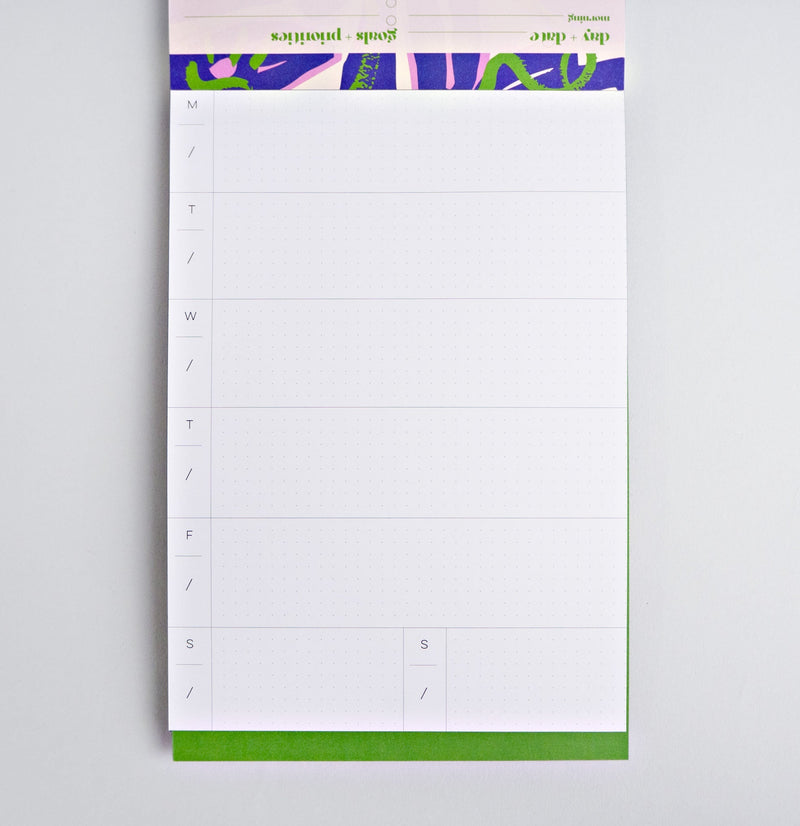 The Completist Capri Daily Organiser Pad